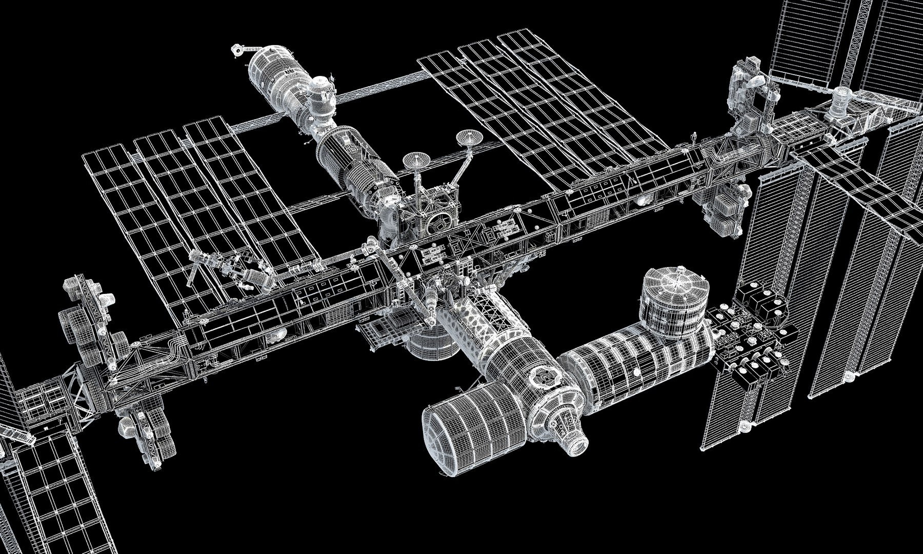 3D iss international space station model - TurboSquid 1402743