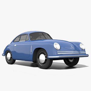 Porsche 356 3D model