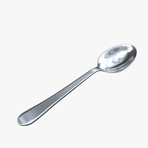 3D model spoon