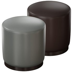leather zoey swivel ottoman model