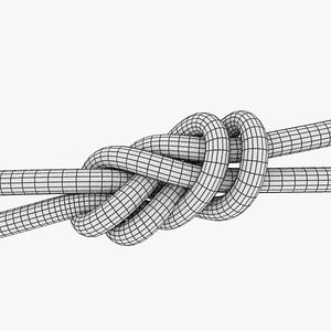 knot bend 3D model