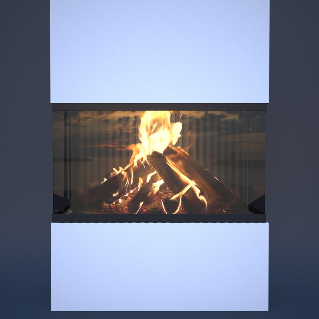 3D Fireplace Animation Model - TurboSquid 1626568