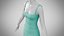 Kleid 52 Brunnenblau