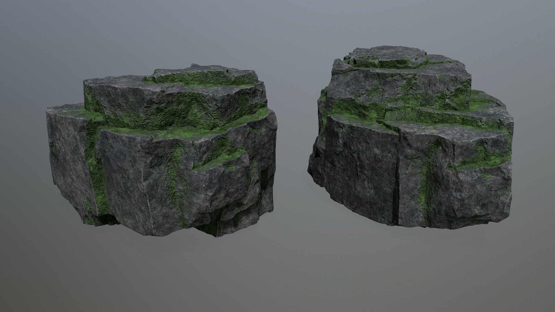 Old Cliff Rocks 3D Model - TurboSquid 2268314