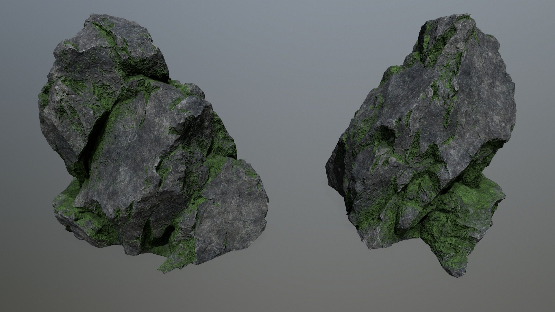 Old Cliff Rocks 3D Model - TurboSquid 2268314