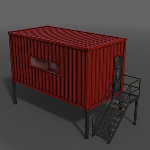 PBR Container House CA 20ft V5