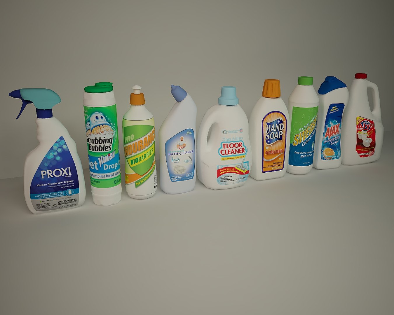 3d Model Cleaning Product