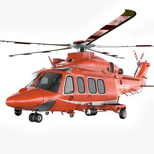 3D AW139 ORNGE L2248
