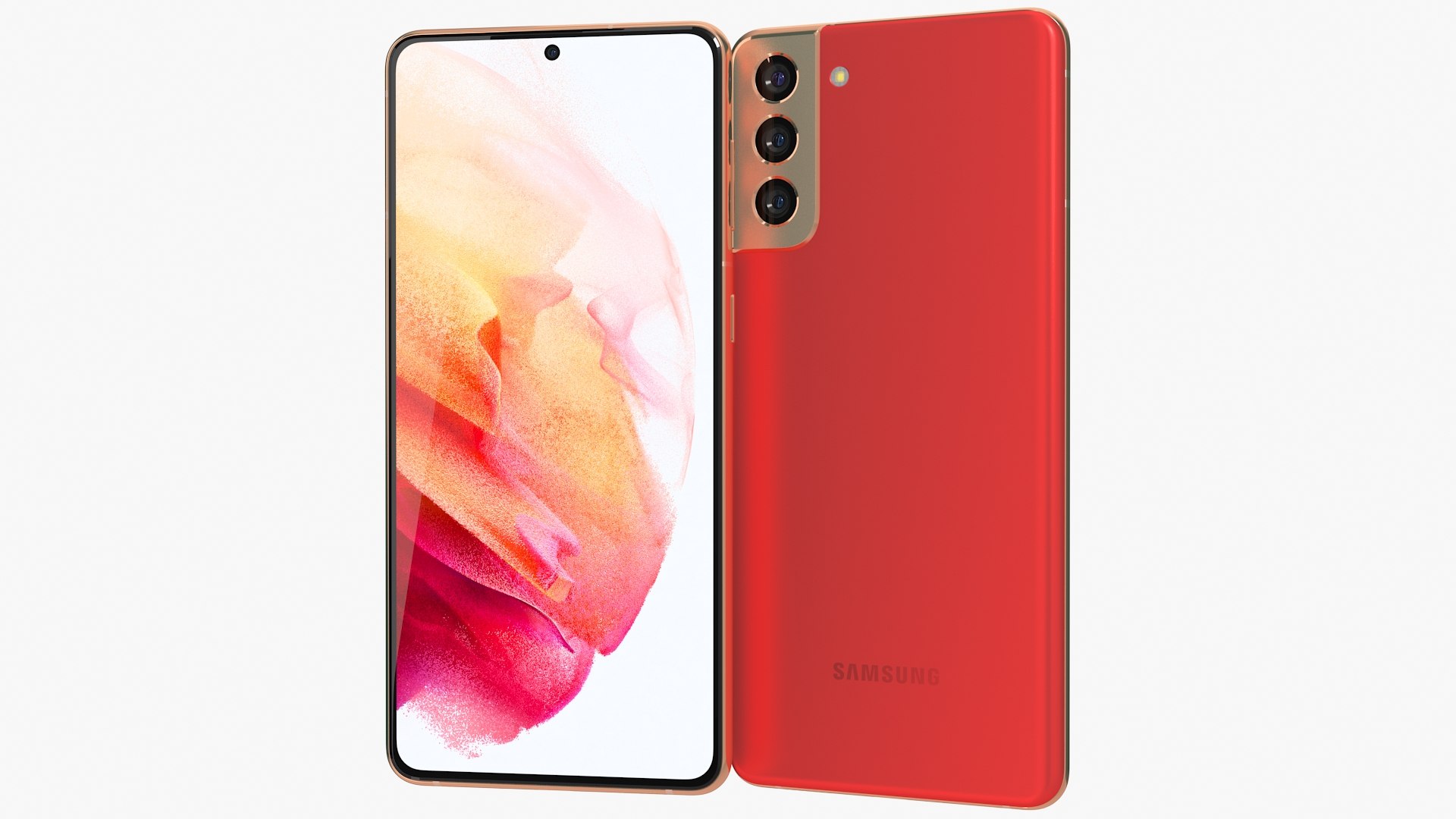 Smartphone Samsung S21 Phantom Red S21 Samsung Galaxy Model