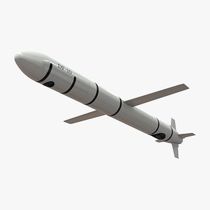 3D model CJ-10 DF-10 KD-20 Chinese Land-Attack Cruise Missile