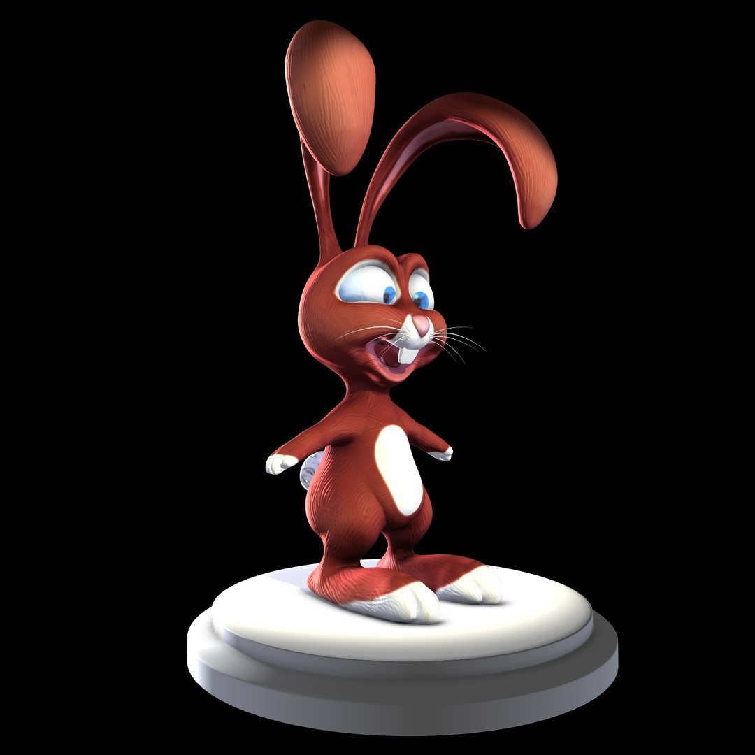 3d Easter Rabbit