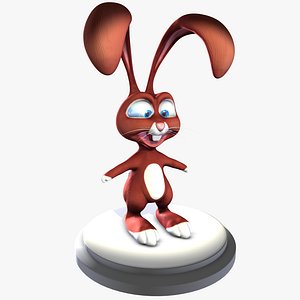Funny Comic Easter Bunny
