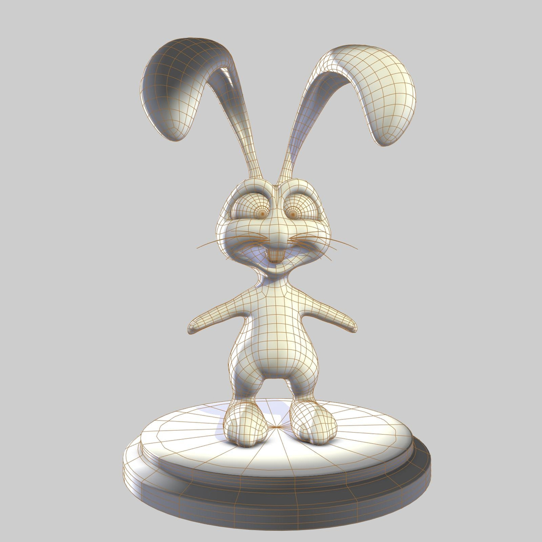 3d Easter Rabbit