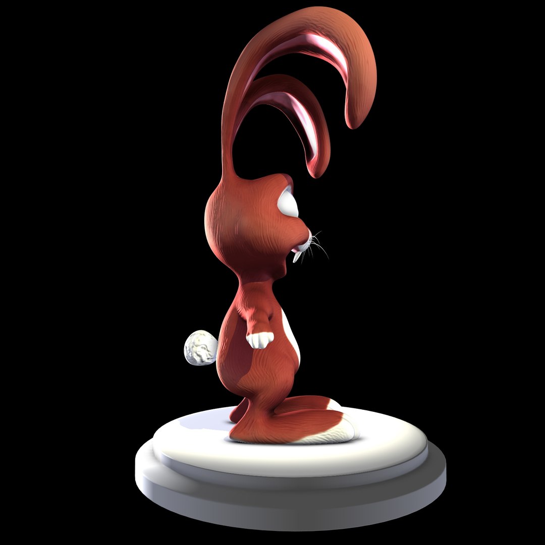 3d Easter Rabbit