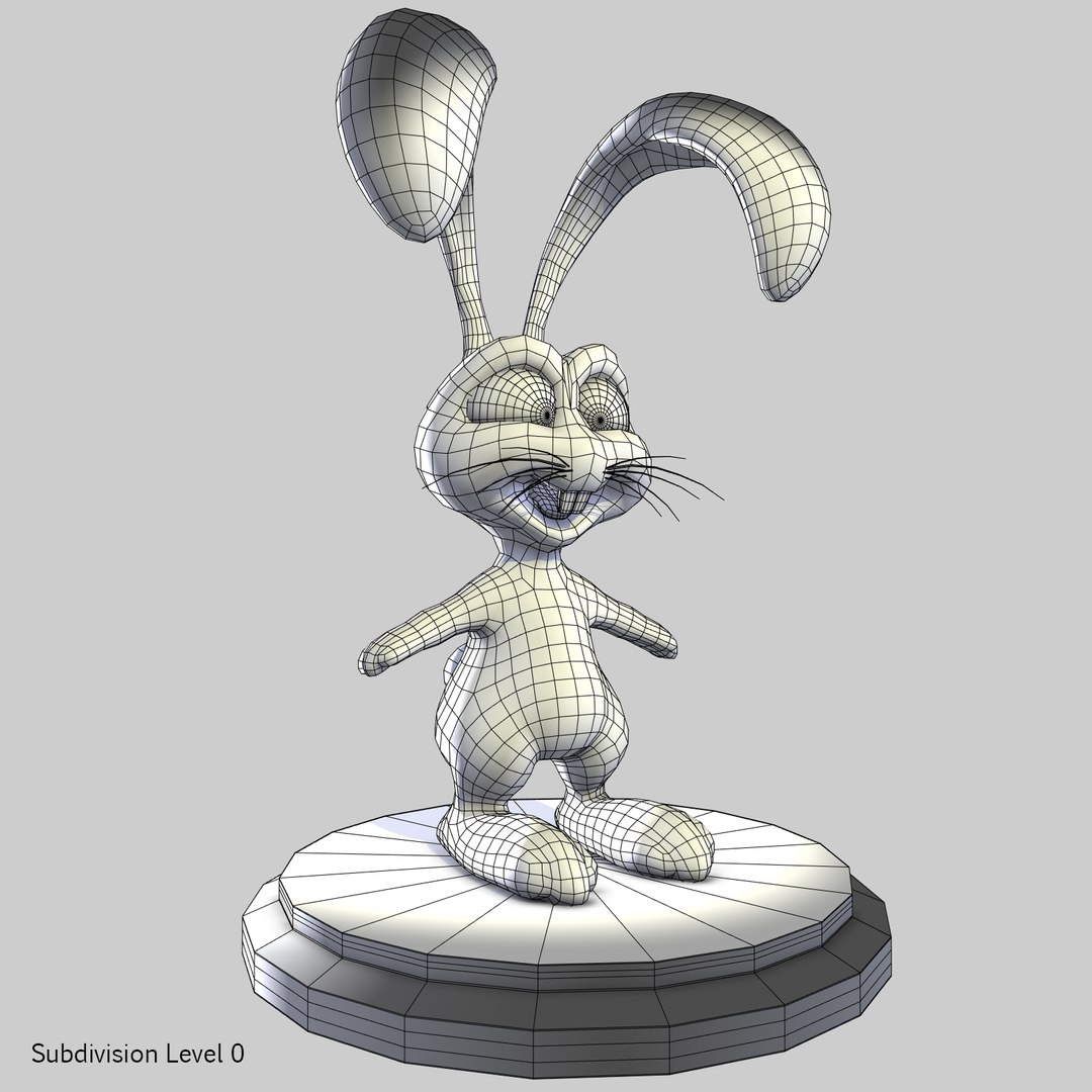 3d Easter Rabbit