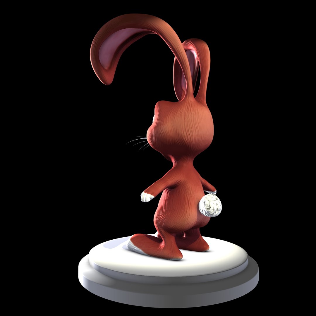 3d Easter Rabbit
