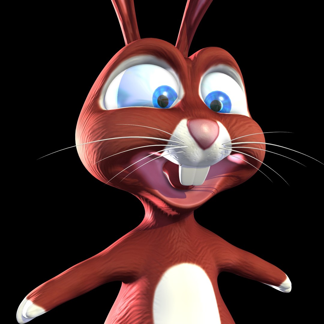 3d Easter Rabbit