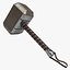 3D asset thor s hammer