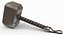 3D asset thor s hammer