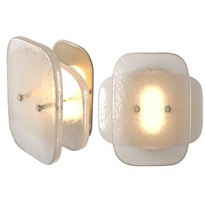Simona Ceiling Wall Flush Sconce SALT03 by Waterworks