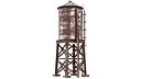 Detailed Rusted Water Tank