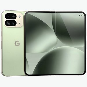 Google Pixel 10 Pro Fold Jade 3D