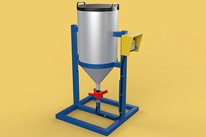 AUTOMATIC FISH FEEDER CENTRIFUGAL SPREADER ROTARY
