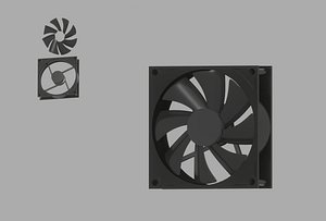 Cooling Fan 3D