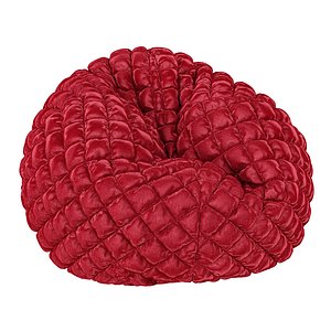 3D Quilted beanbag chair