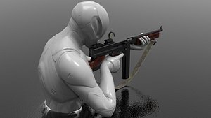 3D Fps weapon m1A1 ww2 Fps - Tps