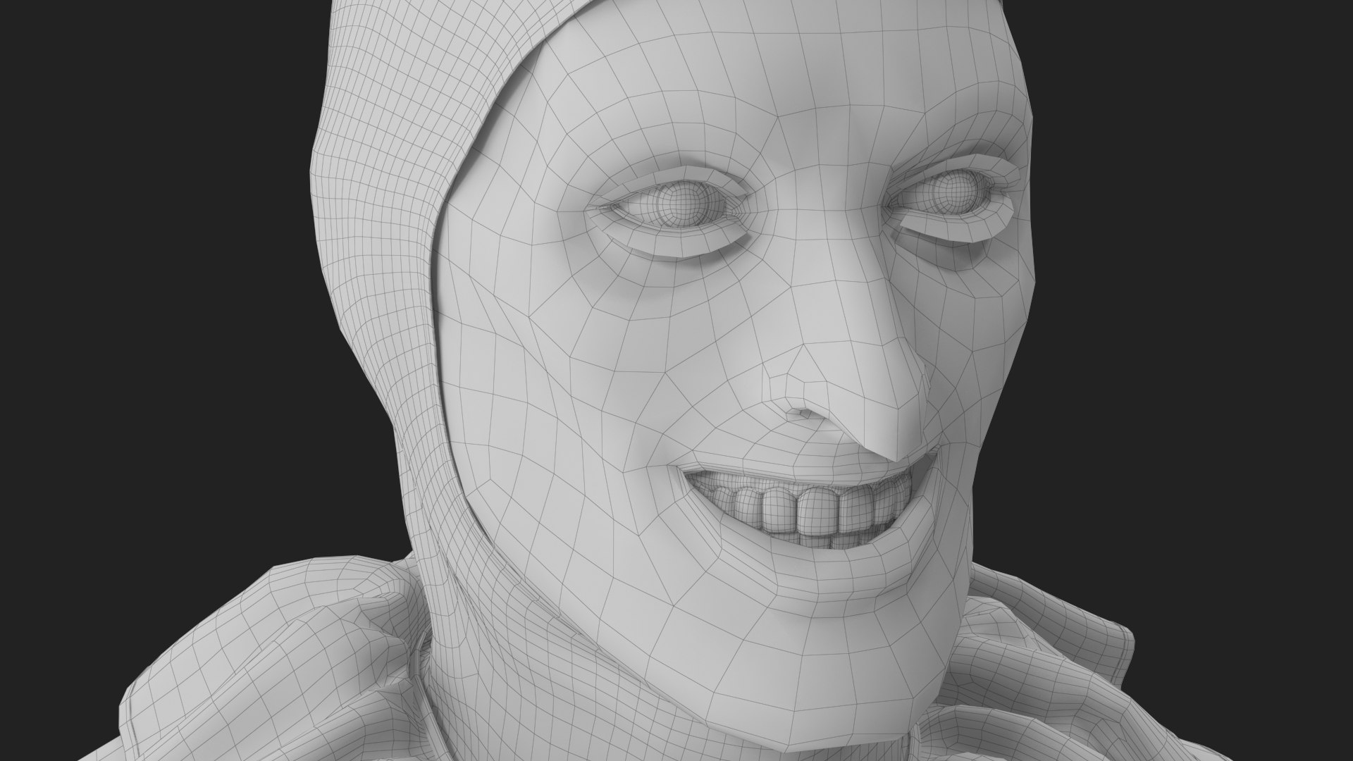 3D Clown v 7 Smiling https://p.turbosquid.com/ts-thumb/SQ/I03t1i/Lx/wireframe_25/jpg/1642441519/1920x1080/fit_q87/033ac87ca31d030796a9e2629d96d51cb8c650a5/wireframe_25.jpg