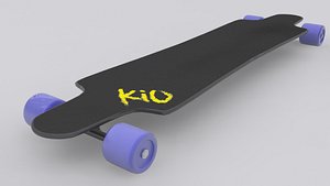 long board 3d model