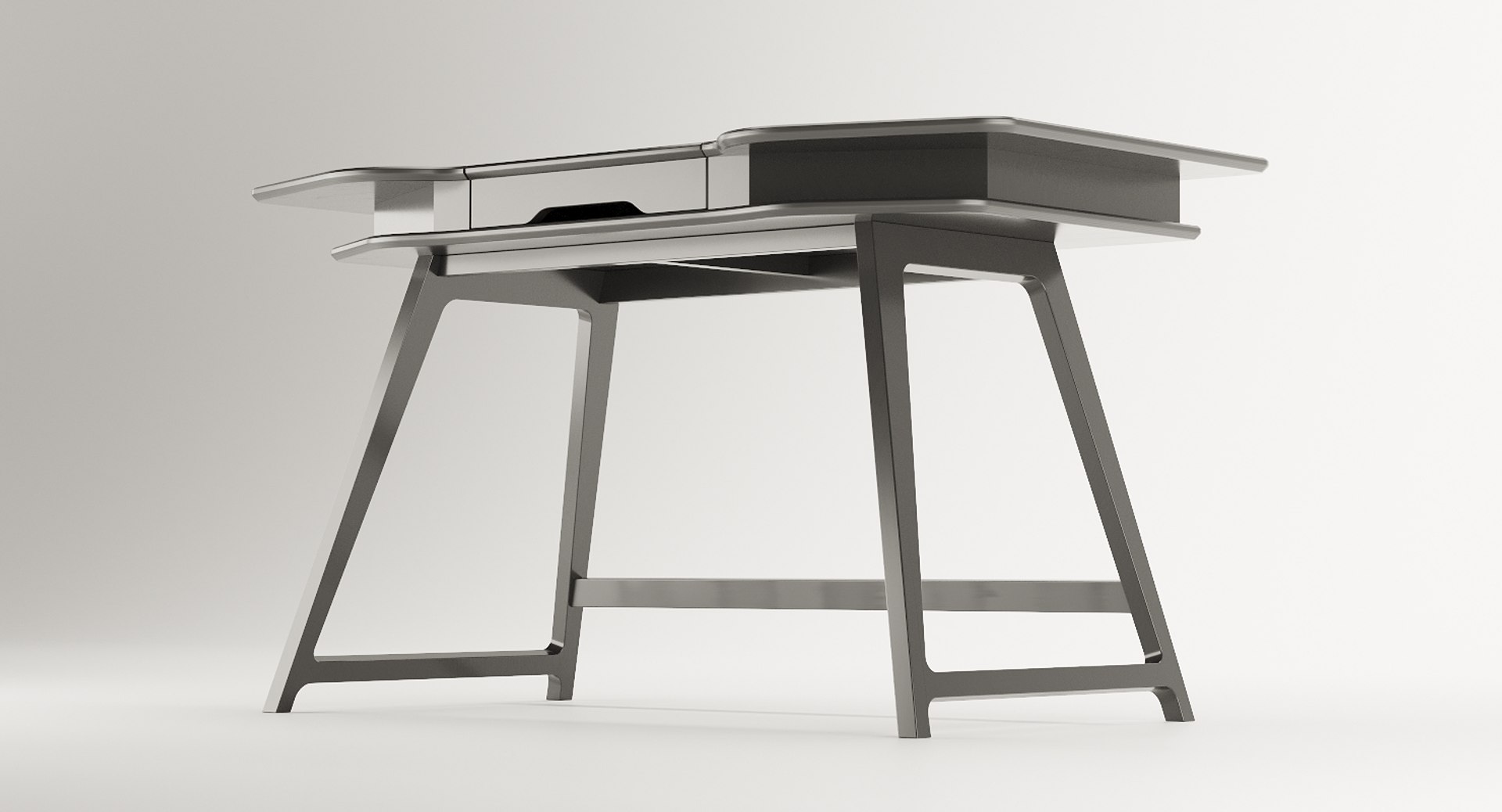 3D model unison 2 0 computer desk - TurboSquid 1595470