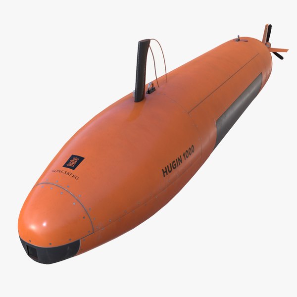 modelo 3d HUGIN AUV - TurboSquid 2282613