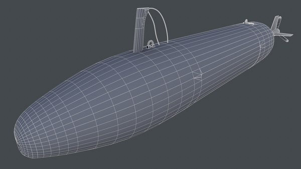 modelo 3d HUGIN AUV - TurboSquid 2282613