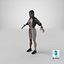 3D model Zombie Woman