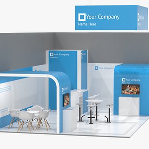 Trade Show Exhibition Stand model