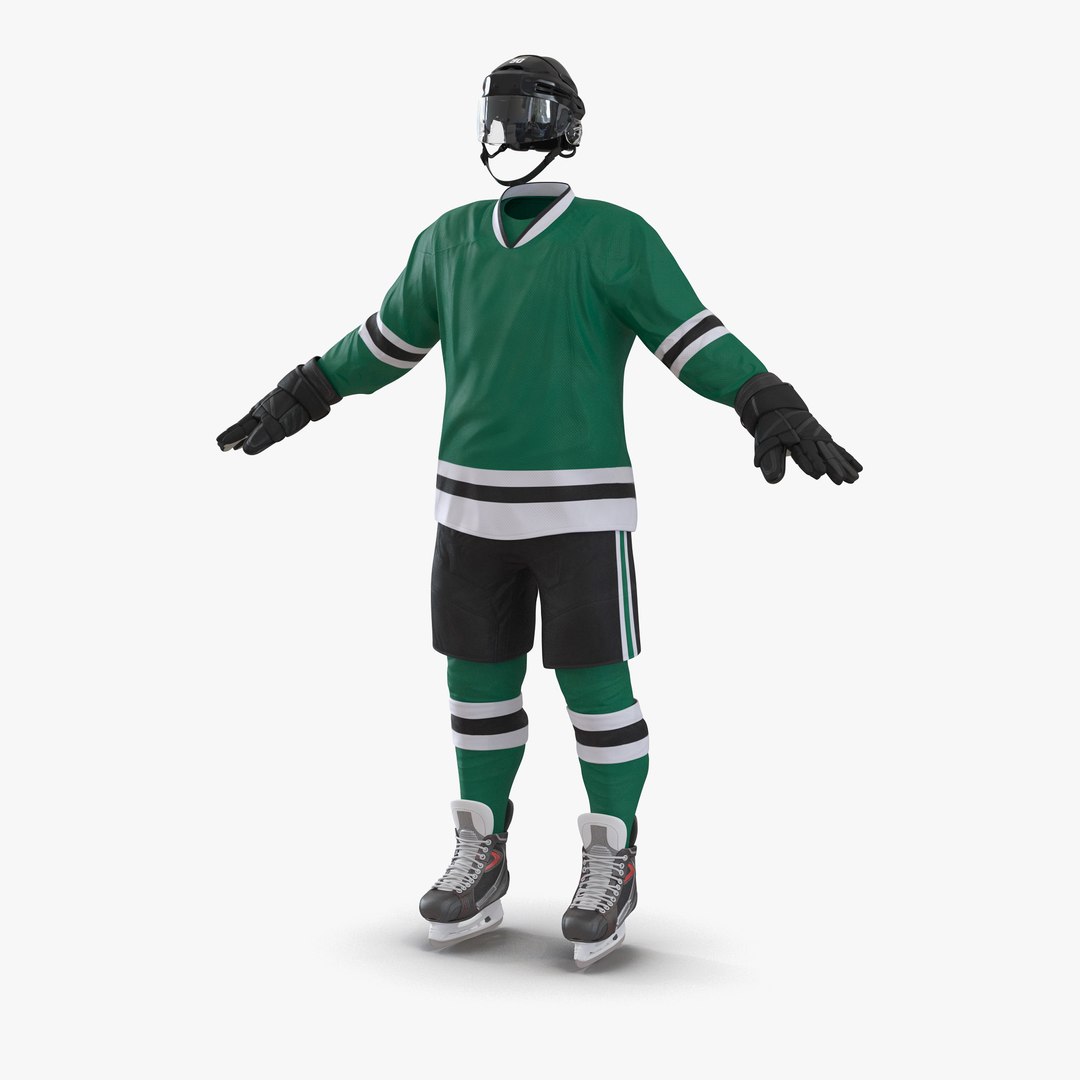 Hockey Equipment Generic 3D model preview
