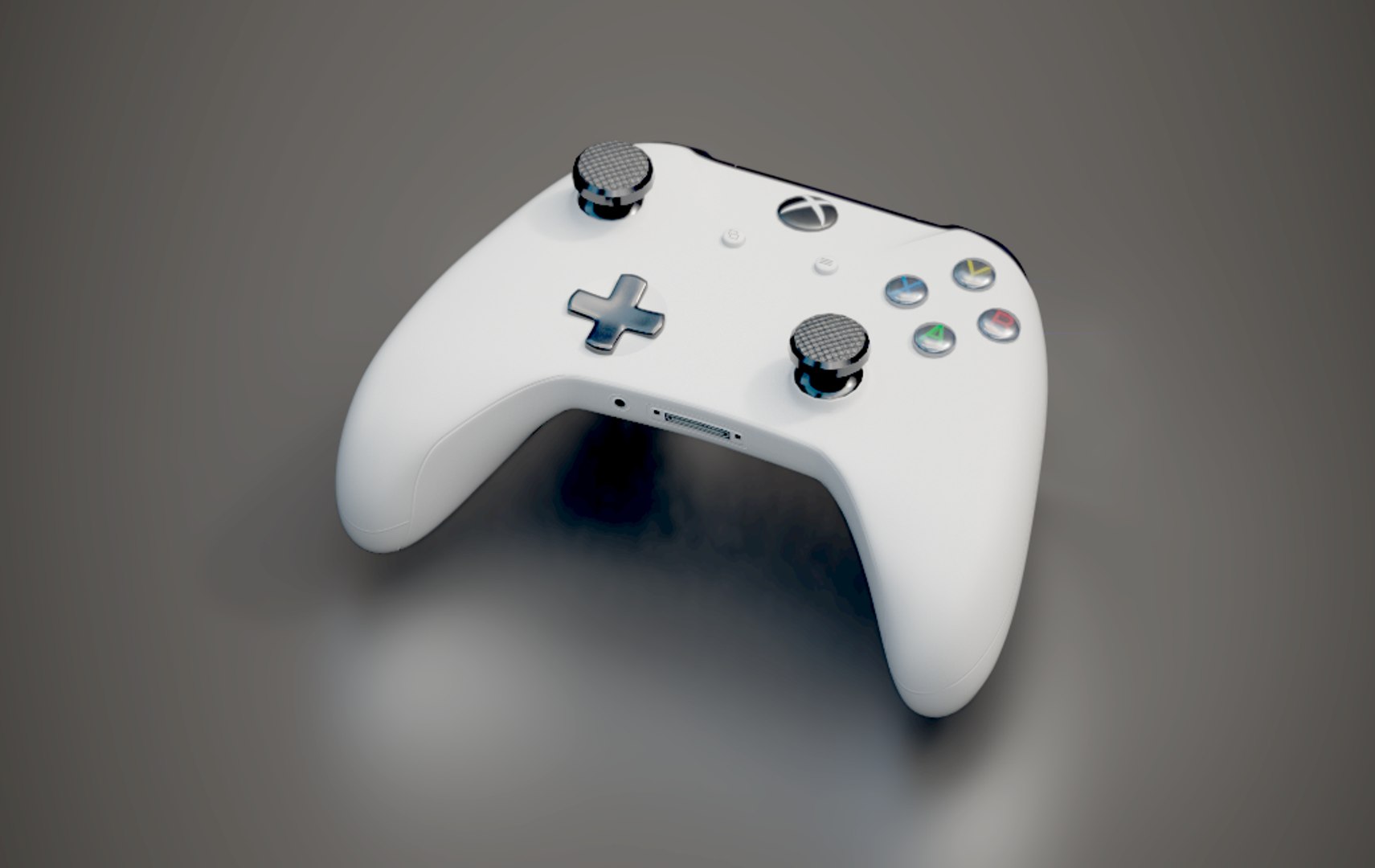 Realistic Xbox S Controller 3D Model - TurboSquid 1401299