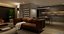 3D Modern living 3d model - A