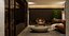 3D Modern living 3d model - A