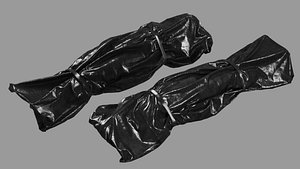 3D model Covered Corpse 06 b