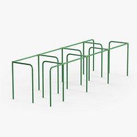Maze Outdoor Fitness Station Green