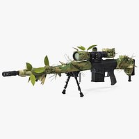 Rifle Barrett 98 Bravo Camo Cover