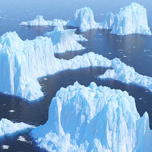 3D group icebergs