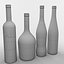 Rose Wine Bottle set1