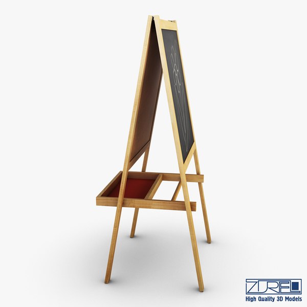3d ikea mala easel