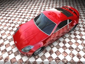 nissan 350z 3d model