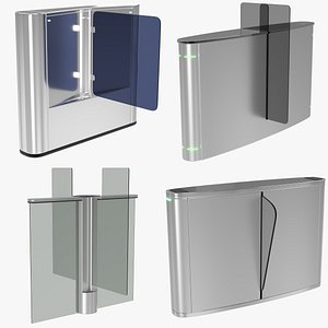 turnstiles 3d obj