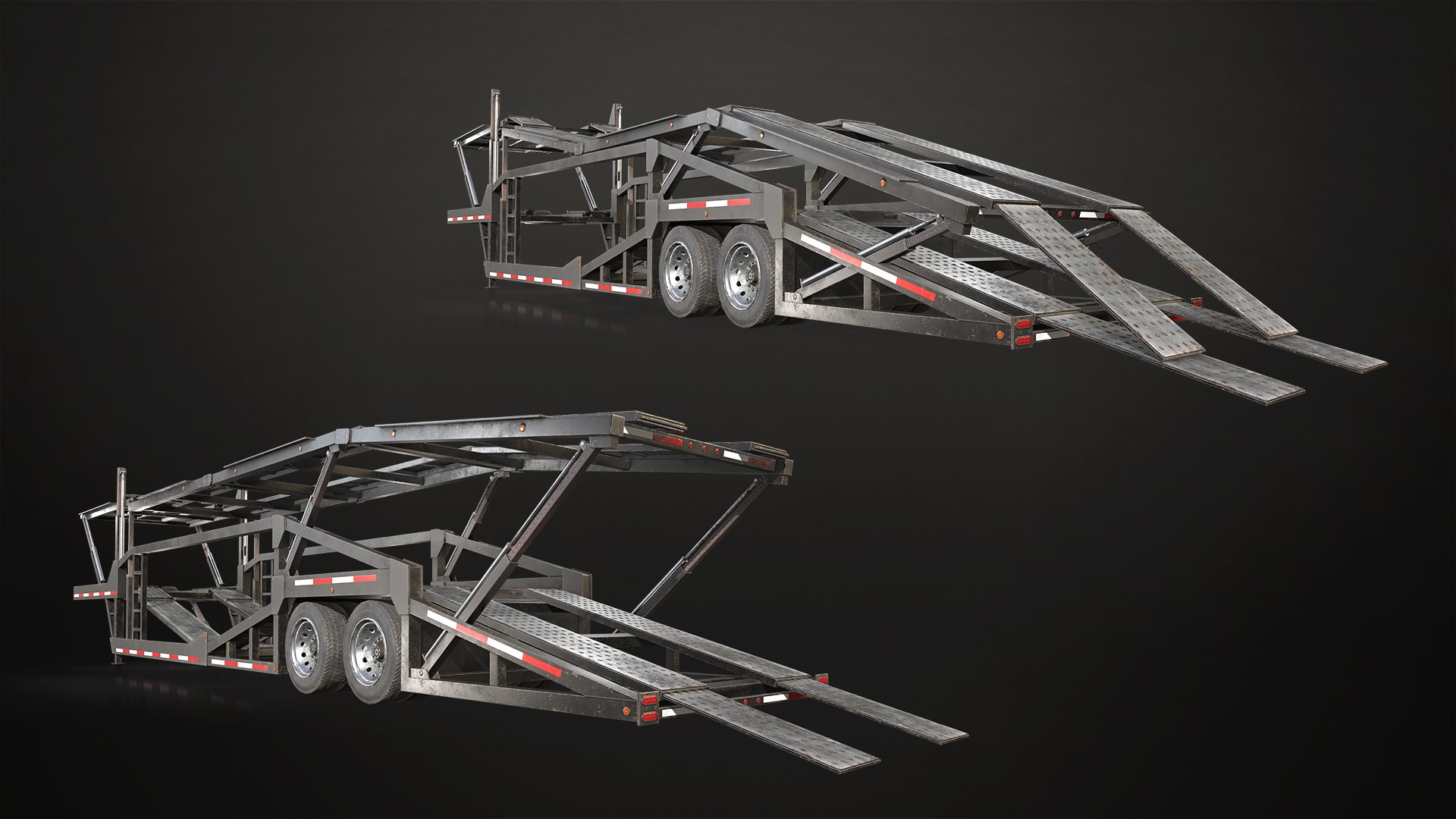 3D Flat Top Semi Truck Car Carrier Trailer - Low Poly https://p.turbosquid.com/ts-thumb/SR/0871sV/rW/flattopsemitruckcarcarriertrailer_16/jpg/1730893121/1920x1080/fit_q87/dffdd1175cdb7260f7369809b6f1afeece16ebcb/flattopsemitruckcarcarriertrailer_16.jpg